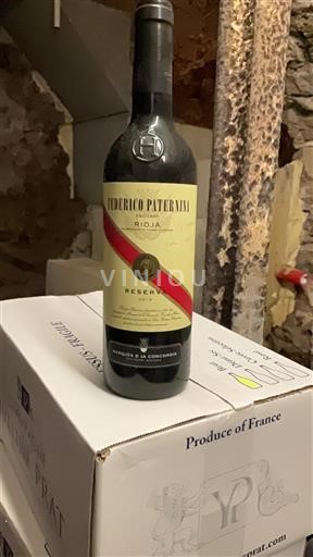 La Rioja Rioja Federico Paternina Reserva 2013