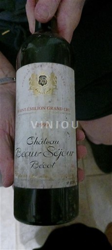 Bordo Сент-Емилион Гранд Кру Grand Cru Château Beau-Séjour Bécot 1999