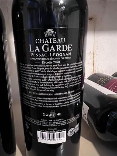 Burdeos Pessac-Léognan Chateau La Garde 2020