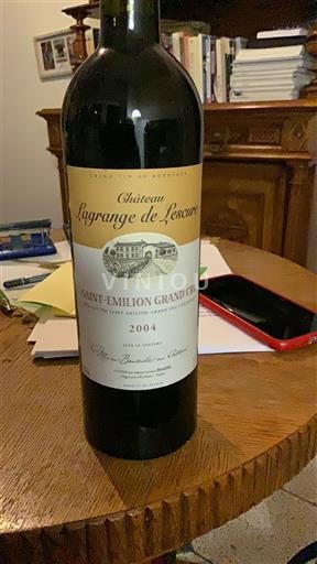Bordeaux Saint-Émilion Grand Cru Château Lagrange de Lissac 2004
