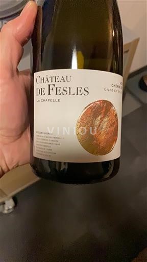Vina Blanc sec La Chapelle Château Fesles 2020 Francija Dolina Loare Anjou AOC