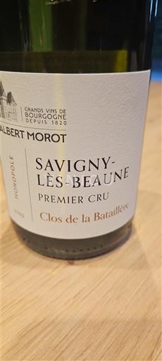 Burgundy Savigny-lès-Beaune Premier Cru Albert Morot Clos de la Bataillère 2022