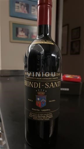 Toscana Brunello di Montalcino. Biondi-Santi Tenuta Greppo 2006