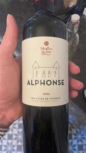 Languedoc og Roussillon Côtes de Thongue Moulin de Lène Alphonse 2022