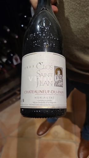 Valle del Ródano Châteauneuf-du-Pape. Clos Saint Jean 2011