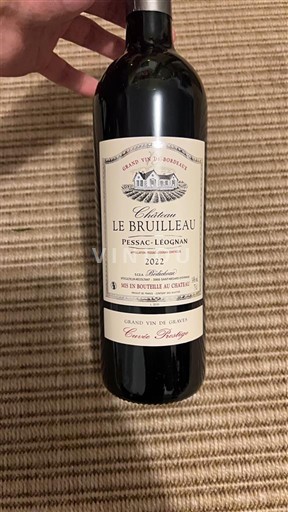 Bordeaux Pessac-Léognan Château Le Bruilleau Prestige 2022