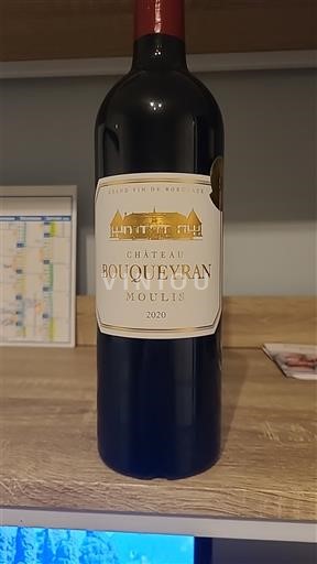 Bordeaux Moulis-en-Médoc Château Bouqueyran 2020