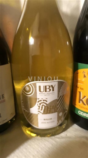 Jugozahod Côtes de Gascogne Domaine Uby Bulles Zéro Alcool Neleten.