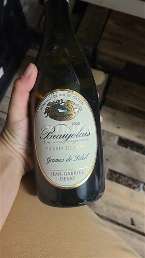 Beaujolais Domaine Roche Cattin Grumes de Soleil 2020