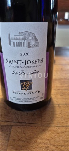 Thung lũng Rhône Saint-Joseph Pierre Finon Les Rocailles 2020