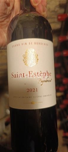Burdeos Saint-Estèphe Peynau 2021