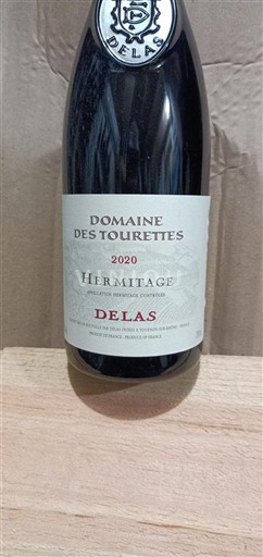 Rhône-dalen Hermitage Delas Domaine des Tourettes 2020