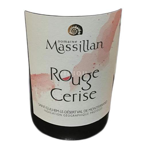 Languedoc ja Roussillon Saint-Guilhem-le-Désert Massillan Rouge cerise 2022