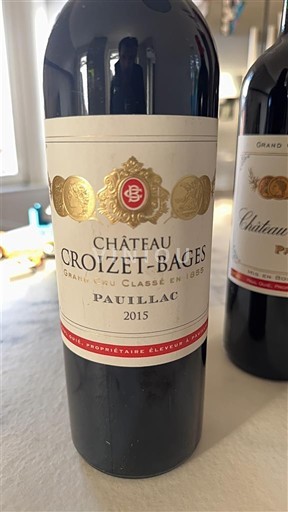 Bordeaux Pauillac Grand Cru Château Croizet-Bages 2015