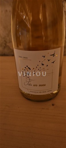 Loire Valley Domaine Vieil Orme Fais un vœu 2019