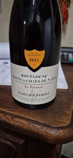 Burgundy Nuits-Saint-Georges Aurélien Verdet Le Prieuré 2021