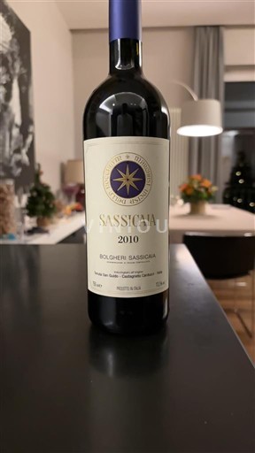 Toscana Não especificado Tenuta San Guido Sassicaia 2010