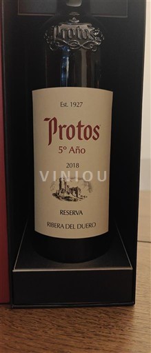 Castille et León Ribera del Duero Protos 5º Año Reserva 2018