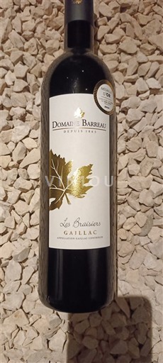Sud-Ouest Gaillac Domaine Barreau Les Braisiers 2022
