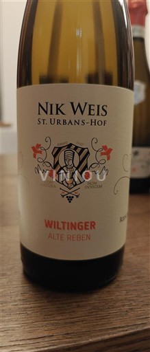 Moselle Mosel Nik Weis St. Urbans-Hof Wiltinger Alte Reben 2023