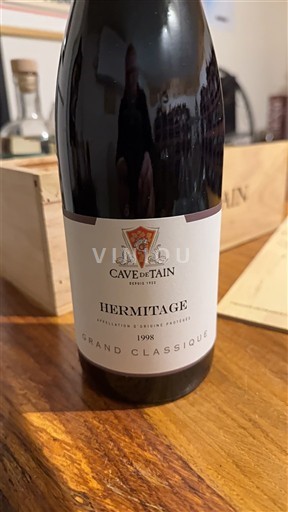 Rhônevallei Hermitage Cave de Tain Grand Classique 1998