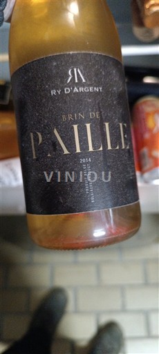 Vallonia Sambre ja Meuse -laakson viinit Ry d'Argent Brin de Paille 2014