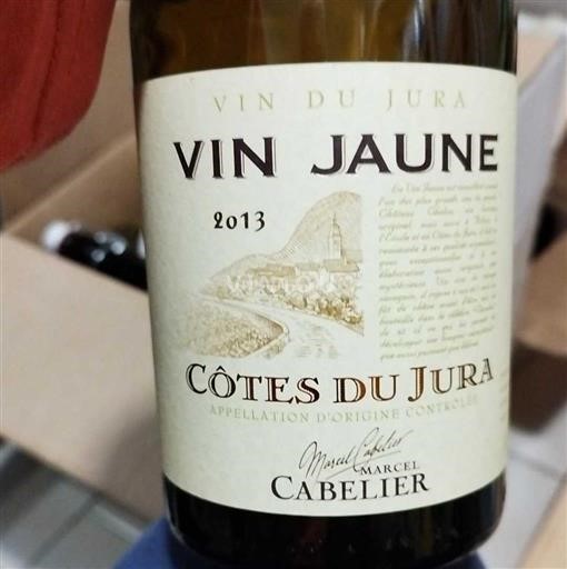 Jura Côtes du Jura Marcel Cabelier 2013