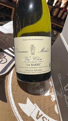 Bourgogne Viré-clessé Domaine Michel La Barre 2023