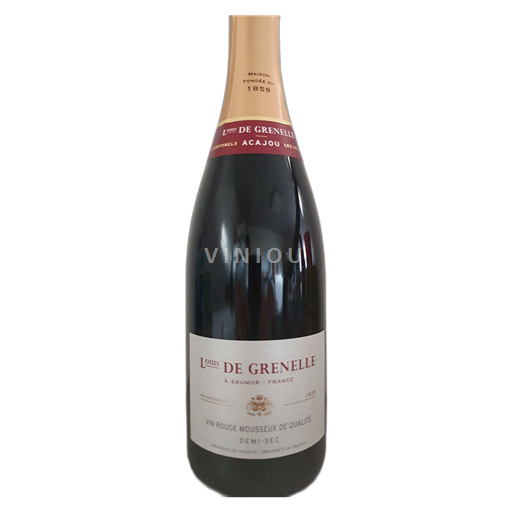 Sparkling Wines Rouge brut Acajou Louis de Grenelle Non millésimé France Loire Valley Saumur AOC