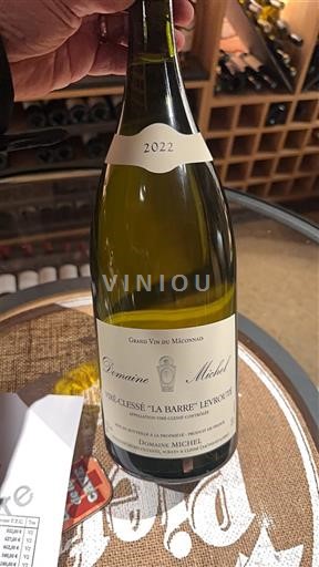 Bourgogne Viré-clessé Domaine Michel Viré-Clessé 'La Barre' Levroute 2022
