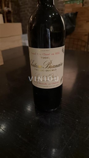 Bordeaux Saint-Julien Grand Cru Château Branaire (Duluc-Ducru) 1994
