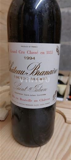 Burdeos Saint-Julien Grand Cru Château Branaire (Duluc-Ducru) 1994