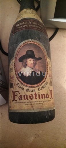 La Rioja Rioja Faustino I Gran Reserva 1982