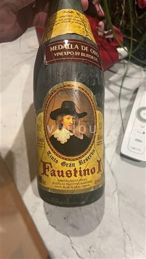 La Rioja Rioja Faustino I Gran Reserva 1982