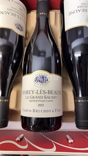 Burgund Chorey-lès-Beaune Camus-Bruchon & Fils Le Grand Saussy 2022