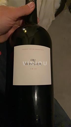 Bordeaux Bordeaux Supérieur Cru Monplaisir 2020