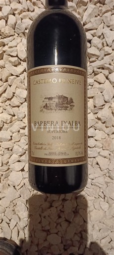 Piémont Barbera d'Alba Castello di Neive Superiore 2018