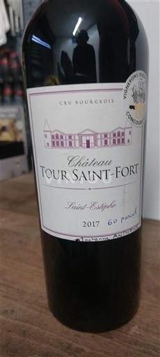 Bordeaux Saint-Estèphe Château Tour Saint-Fort 2017