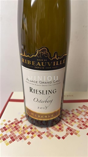 Elzas Riesling Grand Cru Cave de Ribeauvillé Osterberg 2017