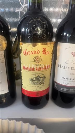 Bordeaux Montagne-Saint-Émilion Grand Roc 2010