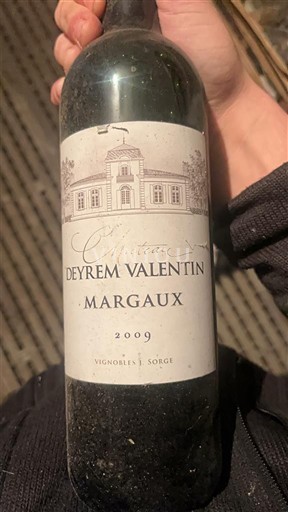 Bordeaux Margaux Château Yrem Valentin 2009