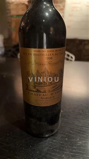 Bordeaux Margaux Grand Cru Château Issan 1998