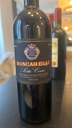 Toscana Vino Nobile di Montepulciano Boscarelli Sotto Casa 2020