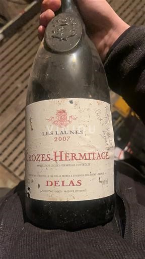 Rhône-dalen Crozes-Hermitage Delas Les Launes 2007