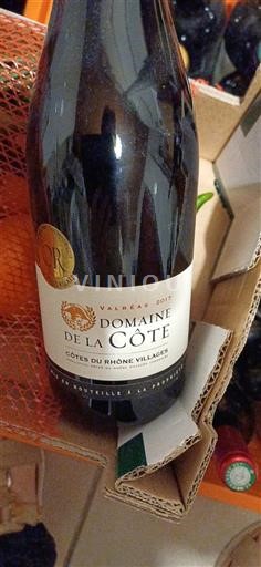 Rhônevallei Côtes-du-rhône-villages Domaine La Côte Valréas 2017