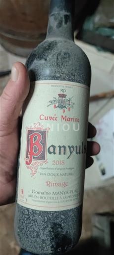 Roussillon Banyuls Domaine Manya Puig Marine 2018