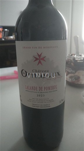 Burdeos Lalande-de-Pomerol Château Ormeaux 2023