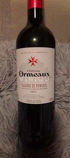 Bordeaux Lalande-de-Pomerol Château Ormeaux 2023
