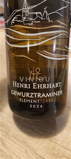 Alsace Gewürztraminer Henri Ehrhart Élément Terre 2024