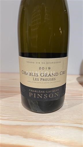 Burgund Chablis Grand Cru Charlène-Laurent Pinson Les Preuses 2019